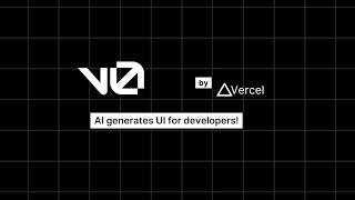 v0 by Vercel | AI generates UI for developers!