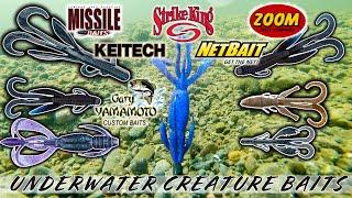 Underwater Footage!! Best Creature Baits Compared!