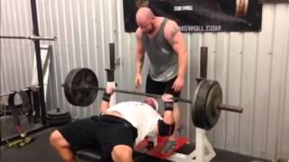 BJ Whitehead Bench Press Reps