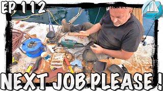 EP 112 Next Job Please !     #Sailing #BlownAway #Greece