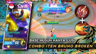 BUILD BRUNO TERSAKIT COMBO GDS + ENDLES BATTLE ! CRITICAL + TRUE DAMAGE !!