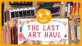 The last art haul (of 2024) lol