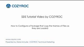 How to Check if Files have already been Loaded  - SSIS tutorials for Beginners @COZYROC