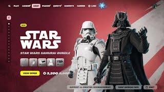 *NEW* Samurai Darth Vader & Storm Trooper Bundle | Fortnite x Star Wars