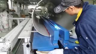 automatic plastic sheet welding machine-rolling function