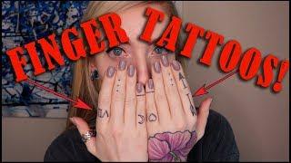 EVERYTHING ABOUT FINGER TATTOOS! | Howlesque