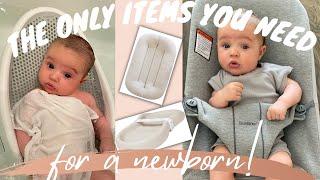 NEWBORN ESSENTIALS!  | things I wish I knew as a first time mom!