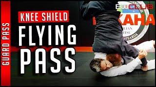  Flying Guard Pass From Knee Shield ▶ BJJCLUB - BJJ