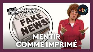 La leçon d'alsacien : "mentir comme imprimé"