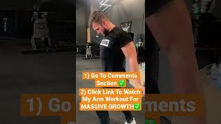 Bicep and Tricep Workout For Massive Arm Growth! 