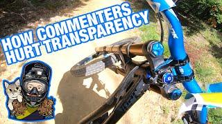 Ranting About How Commenters Hurt Test Transparency