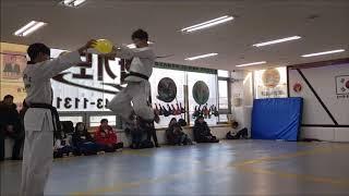 Hapkido acrobatics and kicks. KOREA HAPKIDO FEDERATION