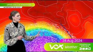 28 August 2024 | Vox Weather Forecast powered by Stage Zero