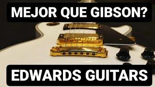  ¿Mejor que GIBSON?  EDWARDS ELP 130 CD review en español - Alternativa de guitarra les paul