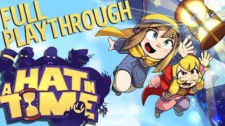 I beat A HAT IN TIME in one video