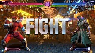 Street Fighter 6  DCQ (Rank#1 M.Bison)  Vs Gachikun (Rashid) SF6 High Level Match's!