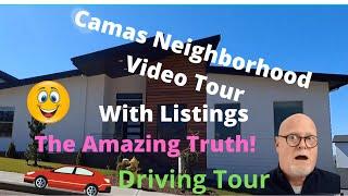 Camas Washington tour with Video