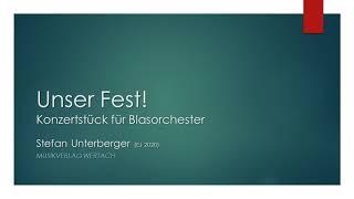 Unser Fest! | Stefan Unterberger