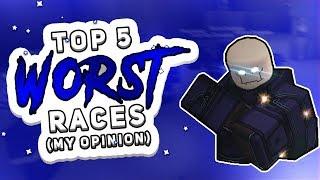 Top 5 Worst PVP Races in Rogue Lineage