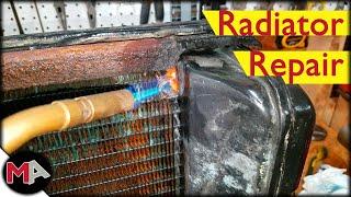 Tractor Radiator Leak Repair