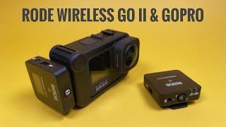 Rode Wireless Go II & GoPro Hero 9 Black