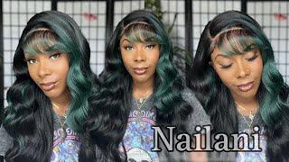 Wig Show & Tell : Outre SleekLay Synthetic Lace Front Wig Nailani 