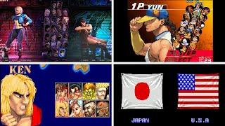 Evolution of Street Fighter Select Screen & VS (1987-2025)