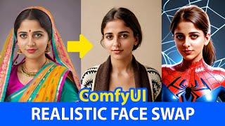 ComfyUI - Realistic Face Swap with InstantID