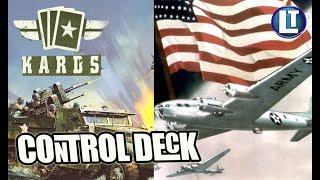 KARDS Card Game / US & British CONTROL Deck / Game Playthrough