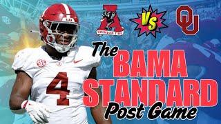 Bama Standard Post Game Show: Alabama Gets WHIPPED by Oklahoma | Immediate Reactions | What's Next?