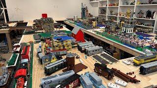 LEGO Room Update 059 - Setting Up The Layout Again Post Train Show