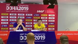 Mondo Duplantis talks about world record in pole vault