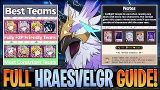 Complete HRAESVELGR Guide ALL FLOORS | Best Teams, Artifacts & Gear | Seven Deadly Sins Grand Cross