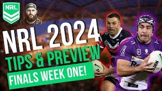 2024 NRL Finals Week 1: Tips & Predictions!