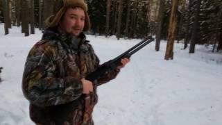 Бабахинг. Mossberg 500A, Hatsan Escort MPS. Стреляем пулями и картечью, часть 1