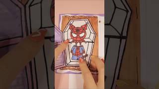 DIY game book | kuromi #quietbook #gamebook #kuromi #diy #papercraft #collazip