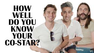 The Cast of Queer Eye Play 'How Well Do You Know Your Co-Star' Marie Claire