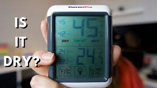 ThermoPro TP55 Digital Hygrometer Indoor Thermometer Humidity Gauge with Jumbo Touchscreen