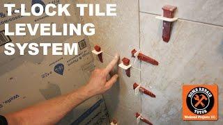 T-Lock Tile Leveling System (Quick Tips) -- by Home Repair Tutor