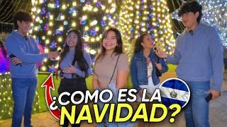 SALVADOREÑOS CUENTAN A MEXICANO COMO PASAN NAVIDAD...