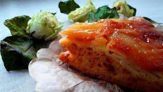 Как Испечь Самый Вкусный Пирог с Грушами.  Грушевый тарт.  Перевернутый Пирог с Грушами.