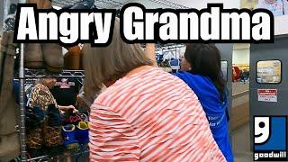 Angry Grandma Thrifting Goodwill | Las Vegas Roper Romp | Shopping