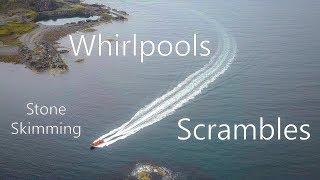 Seaside Scrambling, skimming stones and a visit to the worlds third largest whirpool Corryvreckan