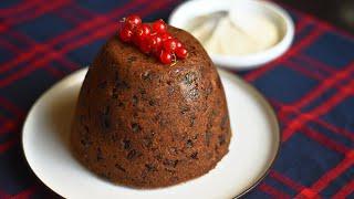 Super Easy Christmas Pudding Recipe | Plum Pudding Recipe |Easy Christmas Dessert