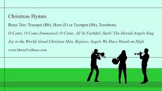 Joy to the World from Christmas Hymns for Brass Trio