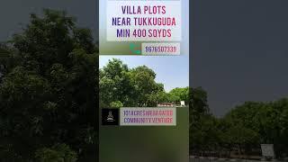 Villa Plots for sale in Srisailam Highway.. #hyderabad#realestate#realestateinvesting#openplots#plot