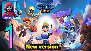 Heroes Strike Modern Moba - Gameplay Walkthrough Part 1 - Tutorial (iOS, Android)