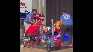 UPA 231lbs Competition Bench Press