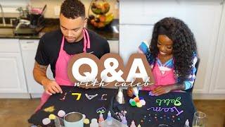 Justine and Caleb  Love Island Q&A | Justine Ndiba