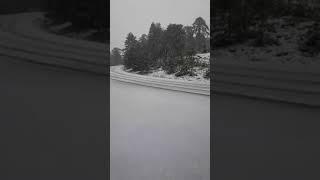 Snow at Jubilee hotel Troodos 31/12/2017